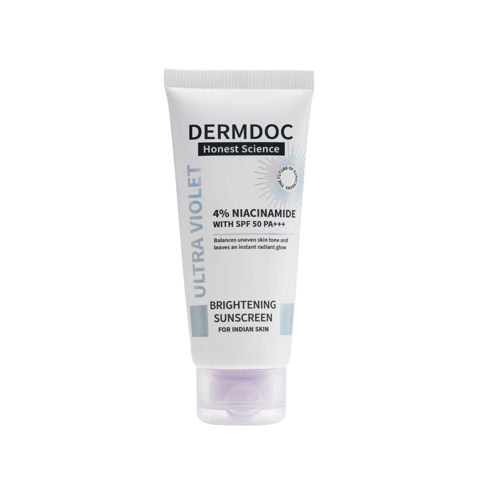 Dermdoc 4% Niacinamide With Spf 50 Pa +++ Brightening Sunscreen - Distacart