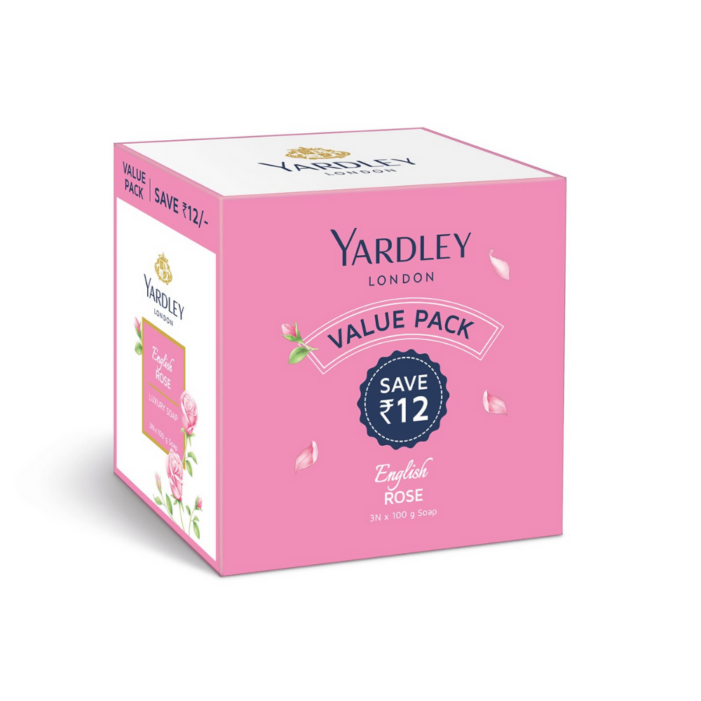 Yardley London English Rose Luxury Soap - Distacart