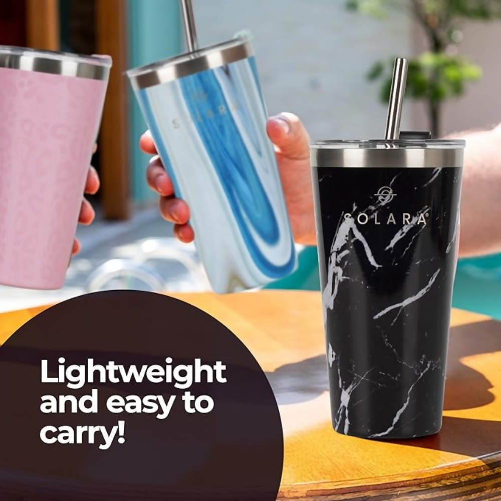 SOLARA Tumbler with lid and Straw - Dista