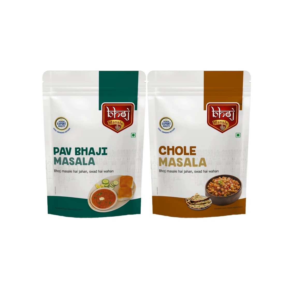 Bhoj Masale Pav Bhaji And Chole Masala Powder - Distacart