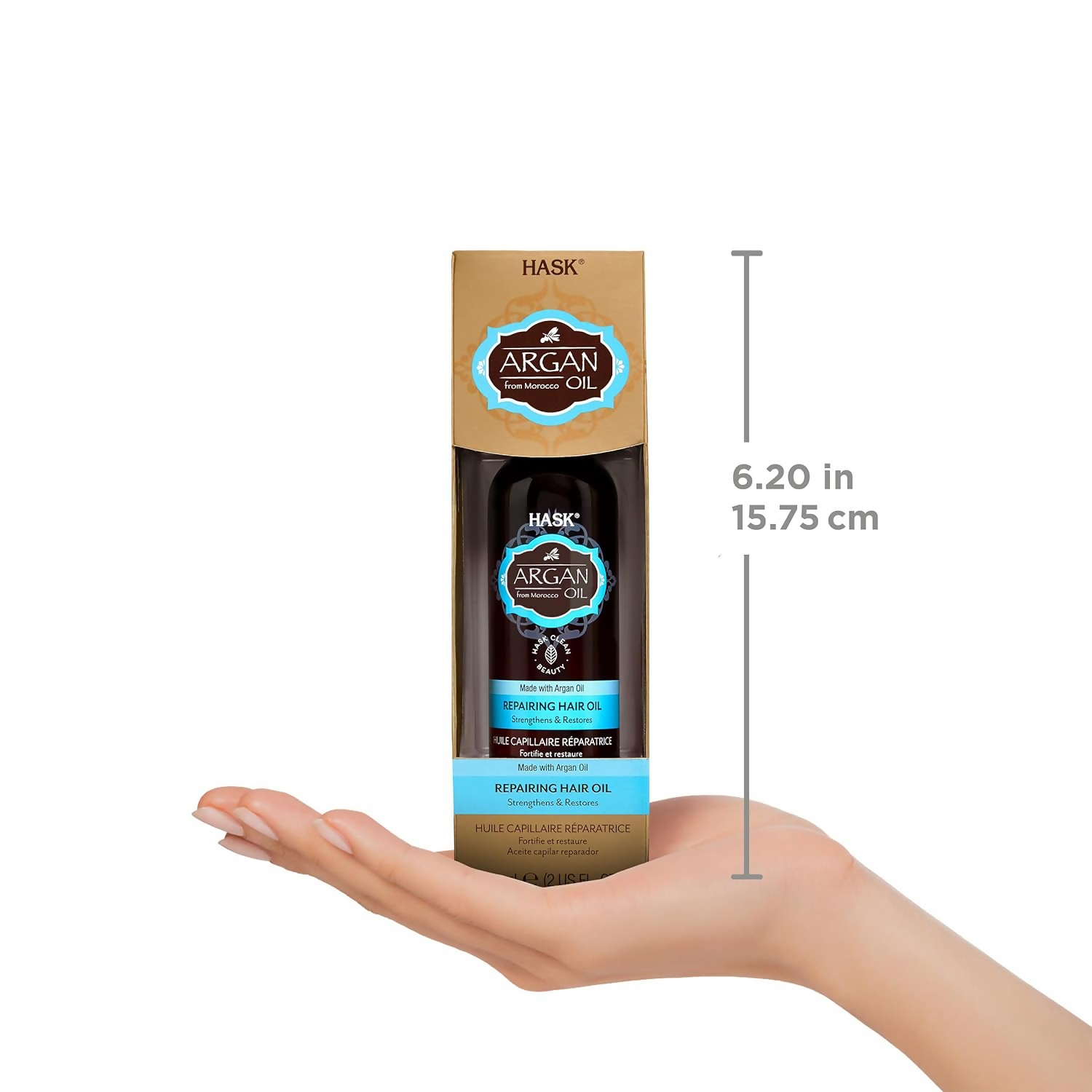 HASK Argan Oil Repairing Hair Oil - Distacart