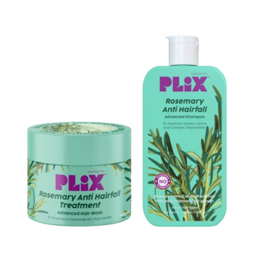 PLIX The Plant Fix Rosemary Anti Hairfall Shampoo & Hair Mask - Distacart