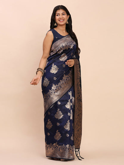 Shree Shyam Fashion Banarasi Silk Saree - Distacart