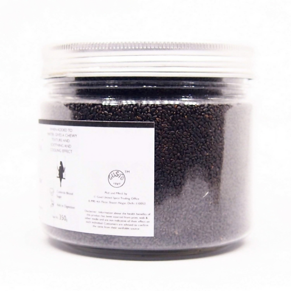 Tassyam Organics Basil Seeds - Sabja - Distacart
