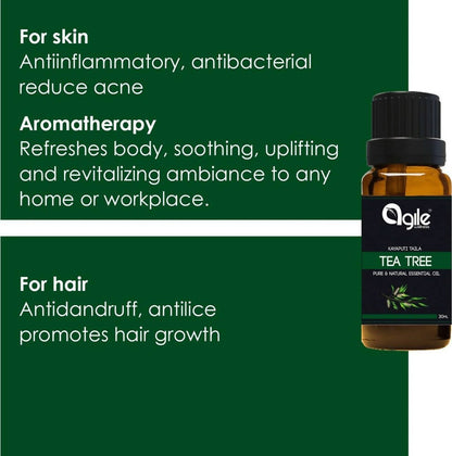 Agile Wellness Tea Tree Essential oil - Distacart