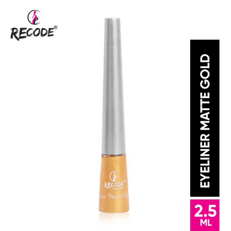Recode Eyeliner Matte - Shimmer Gold - Distacart