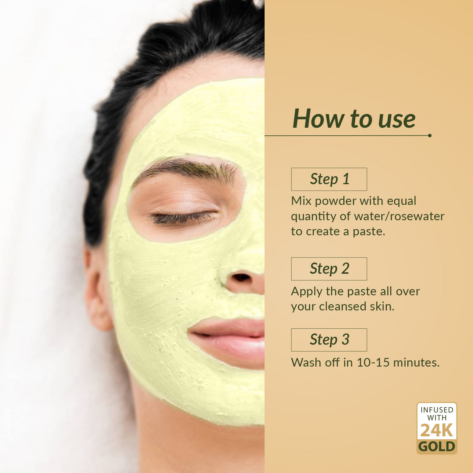 Lotus Botanicals Ubtan De-Tan Radiance Face & Body Mask - Distacart