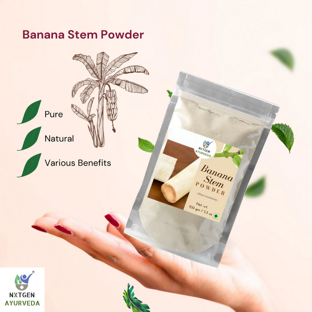 Nxtgen Ayurveda Banana Stem Powder - Distacart