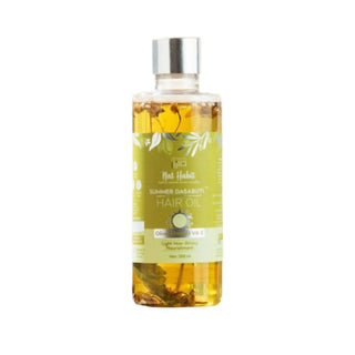 Nat Habit Olive Almond Vit-E Summer Hair Oil - Distacart