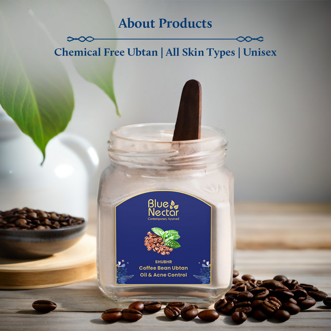 Blue Nectar Coffee Bean Ubtan Face Pack - Distacart