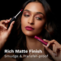 Thumbnail for Pilgrim Liquid Matte Lipstick with Hyaluronic Acid - Kinky Pink - Distacart