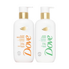 Dove Glow Recharge Exfoliating & Acne Clear Serum Body Wash Combo - Distacart