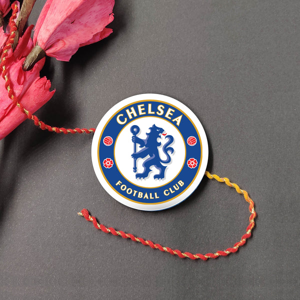 Indianvibez Chelsea Metal Rakhi with Fridge Magnet - Kids Rakhi - Distacart