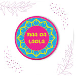 Thumbnail for Indianvibez Maa Da Ladla Metal Rakhi with Fridge Magnet - Kids Rakhi