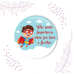 Thumbnail for Indianvibez Superhero Metal Rakhi with Fridge Magnet - Kids Rakhi