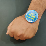 Thumbnail for Indianvibez World Best Brother Metal Rakhi with Fridge Magnet - Kids Rakhi