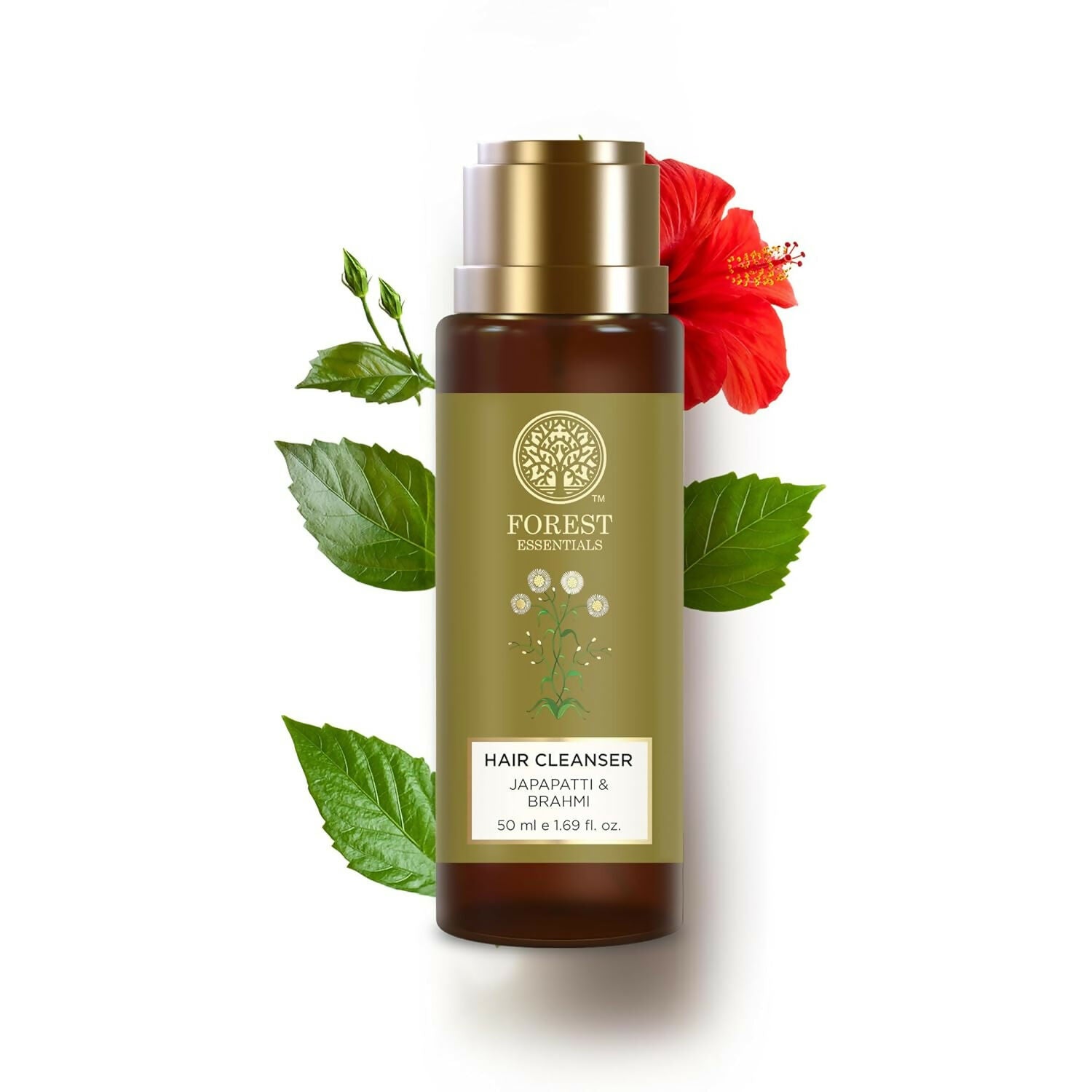 Forest Essentials Hair Shampoo Cleanser Japapatti & Brahmi