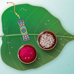 Thumbnail for Indianvibez Coffee Wooden Rakhi, Foodie Rakhi for Coffee Lover Brother - Kids Rakhi