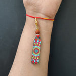 Thumbnail for Indianvibez Coffee Wooden Rakhi, Foodie Rakhi for Coffee Lover Brother - Kids Rakhi