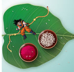 Thumbnail for Indianvibez Goku Wooden Rakhi, Anime Rakhi for Brother India - Kids Rakhi