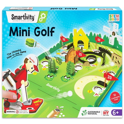 Smartivity Mini Golf Tabletop Game for Kids 6-12 Years Old - Distacart