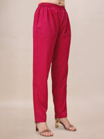 Thumbnail for Embroidered Kurta With Pant & Dupatta Set, Multicolor - Hiral Fashion - Distacart