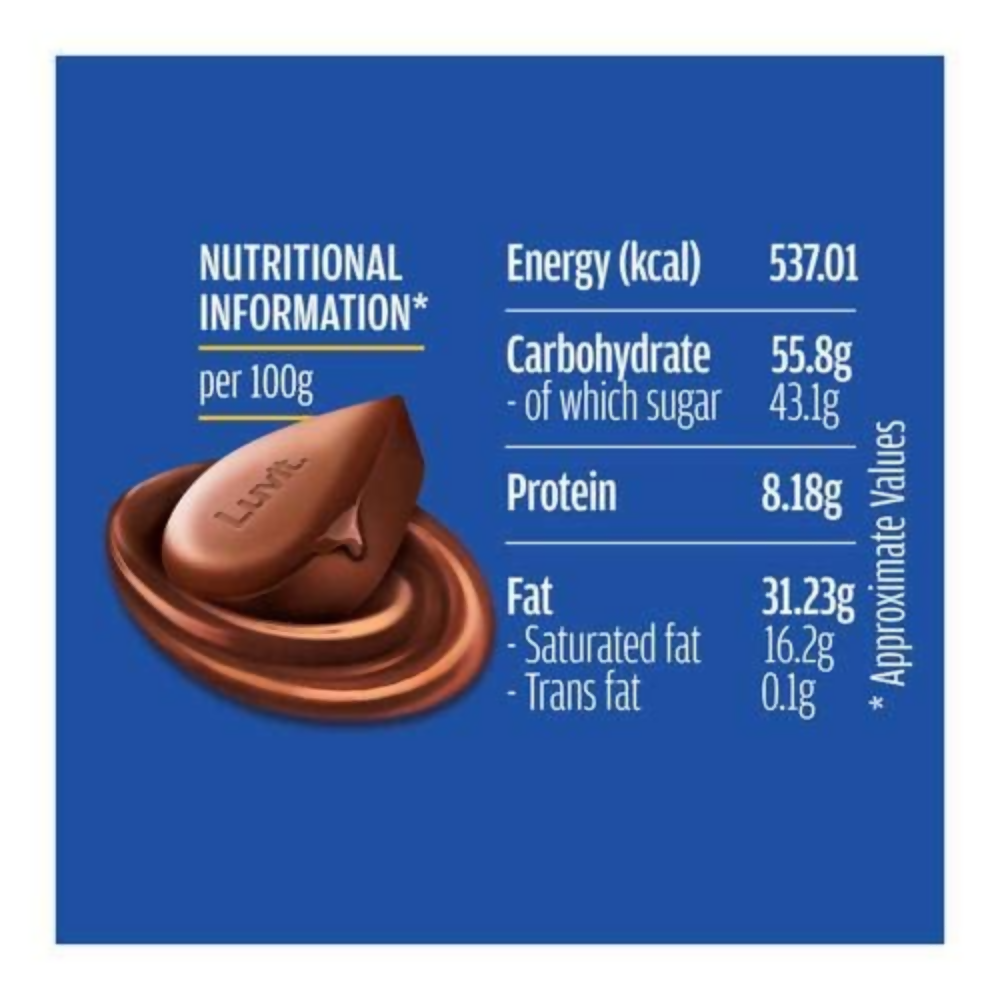LuvIt. Luscious Milk Chocolate Bars - Distacart
