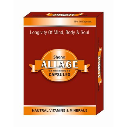 Shane Allage Indian Ginseng Capsules - Distacart