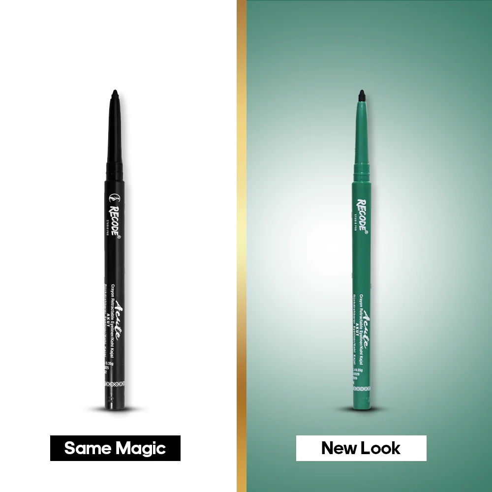 Recode Black Eyeliner Acute Kajal Pencil - Dista