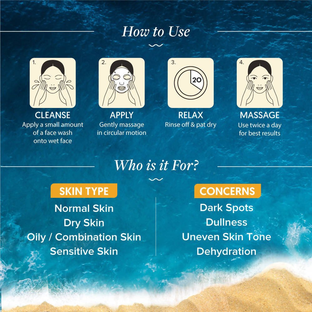 Aqualogica Glow+ Lush Sheet Mask - Distacart