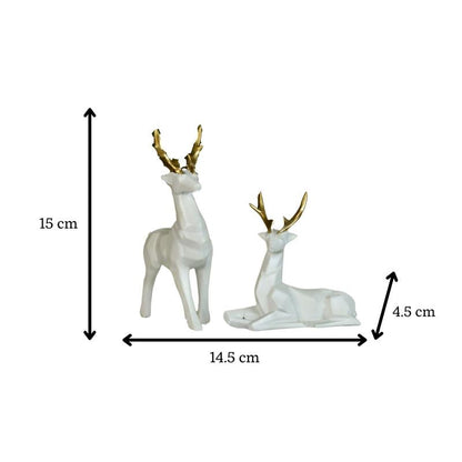 Sowpeace Resin Diamond Deer - Distacart