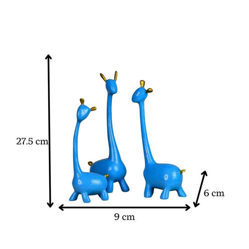 Sowpeace Resin Giraffe Family