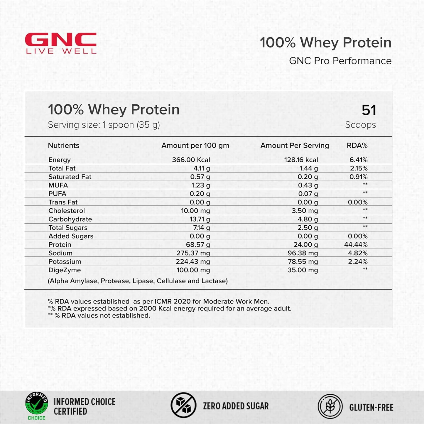 GNC Pro Performance 100% Whey Protein Muscle Growth Chocolate Supreme - Distacart