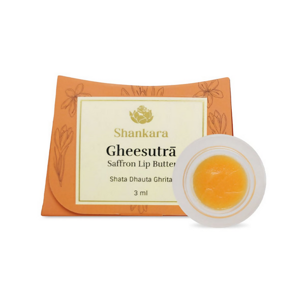 Shankara by Sri Sri Tattva Gheesutra Saffron Lip Butter - Distacart