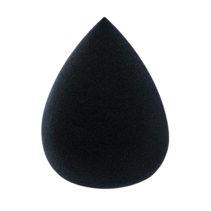Bronson Professional Black Tear Drop Super Soft Microfiber Beauty Blender Sponge, Applicator, Puffs - Dista