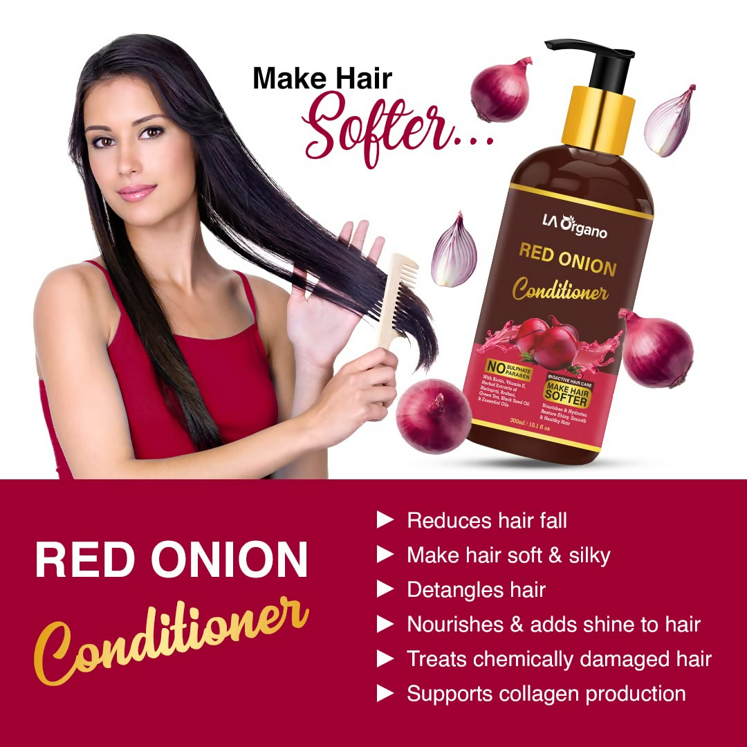 LA Organo Red Onion Hair Conditioner - Distacart