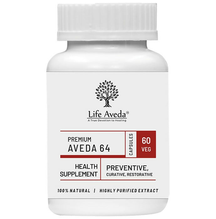 Life Aveda Premium Aveda 64 Capsules - Distacart