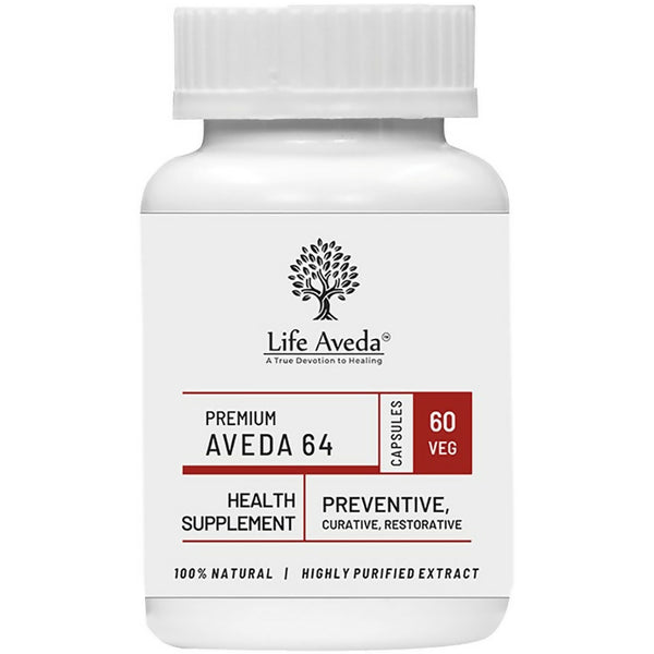 Life Aveda Premium Aveda 64 Capsules - Distacart