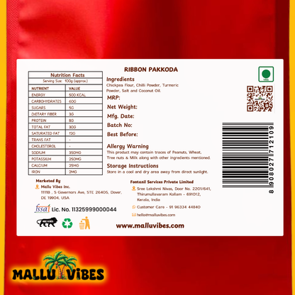 Mallu Vibes Ribbon Pakkoda - Distacart