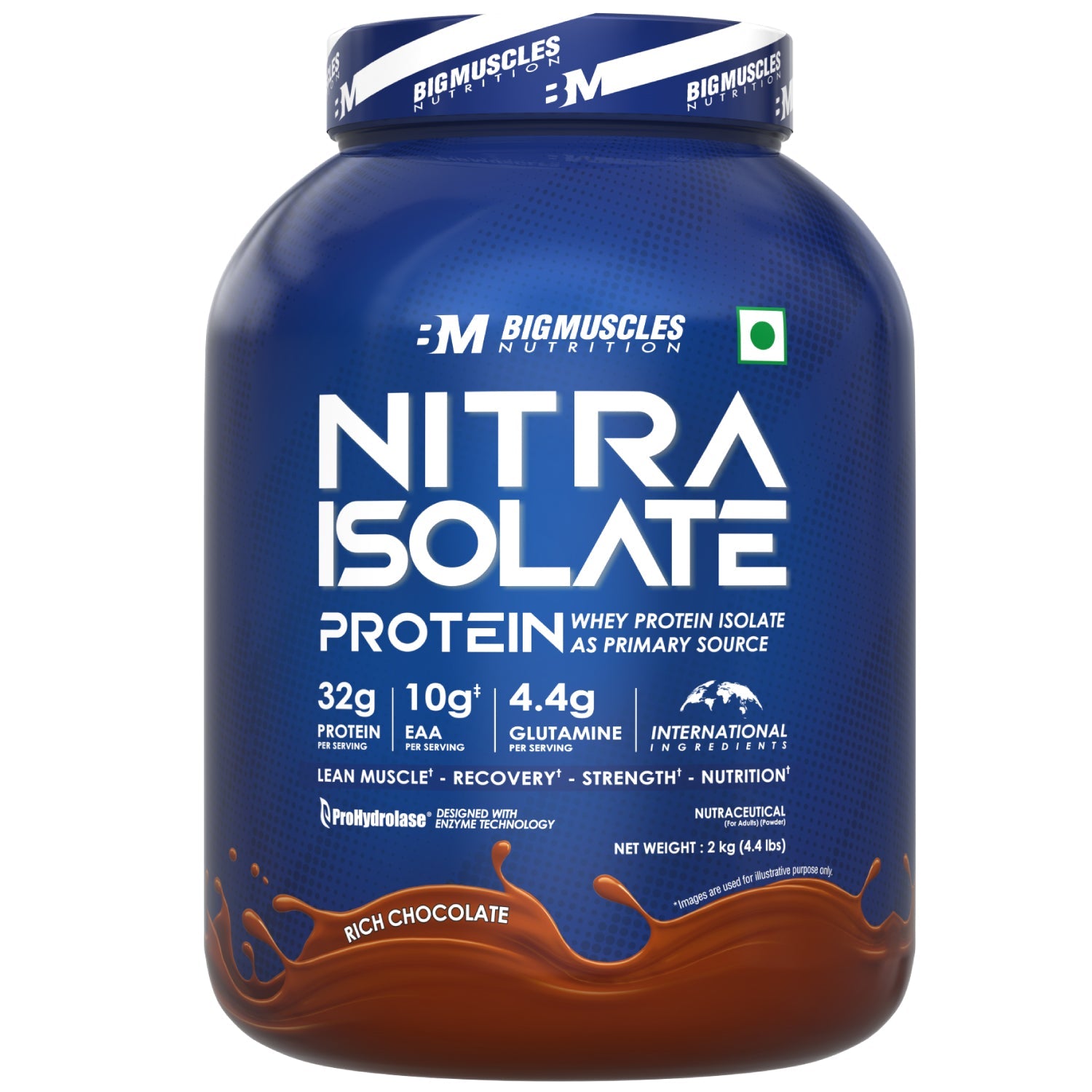 Big Muscles Nutrition Nitra Isolate Whey Protein - Dista