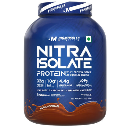 Big Muscles Nutrition Nitra Isolate Whey Protein - Dista
