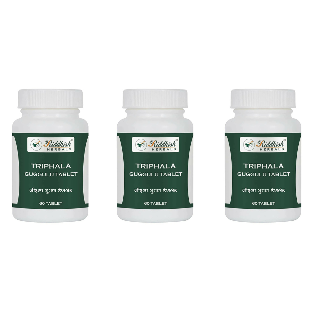 Riddhish Herbals Triphala Guggulu Tablet - Distacart