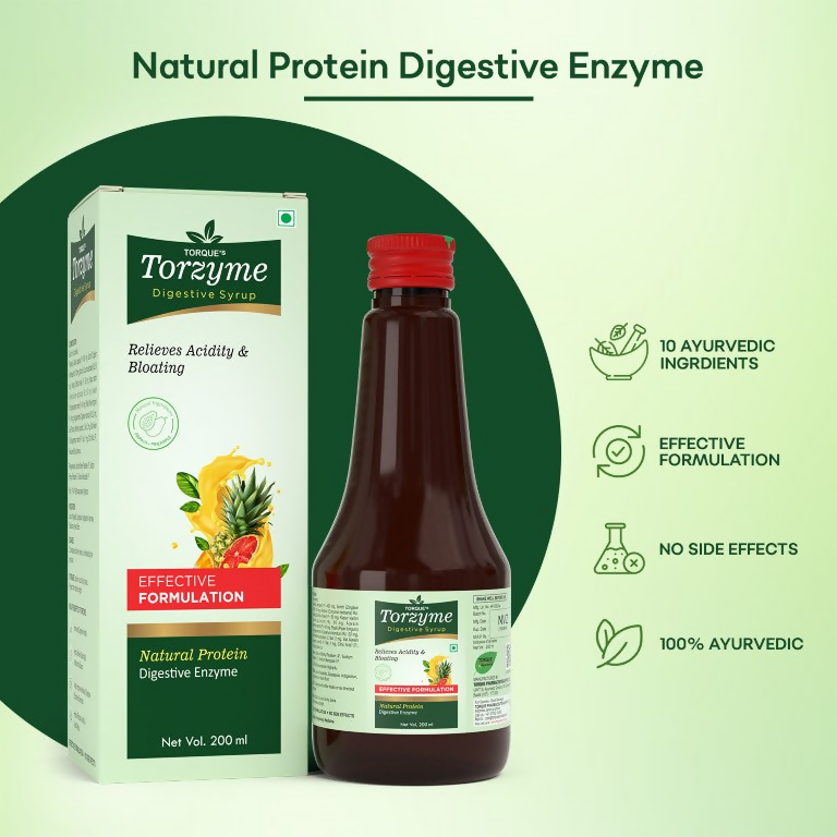 Torque's Torzyme Natural Protein Syrup - Distacart