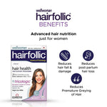 Thumbnail for Wellwoman Hairfollic Tablets - Distacart