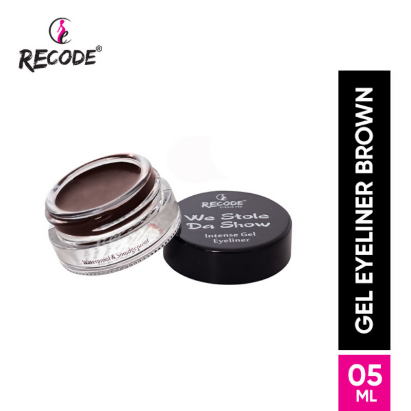 Recode Gel Eyeliner - Coffee Brown - Distacart