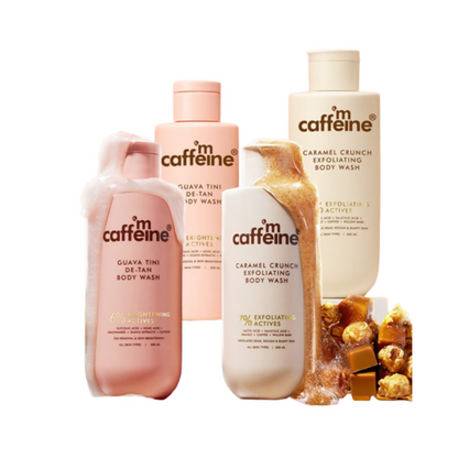 mCaffeine De-Tan & Exfoliating Body Washes - Distacart