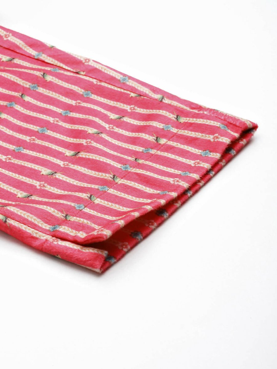 Ahalyaa Women's Traditional Wear Co-ods - Pink - Distacart