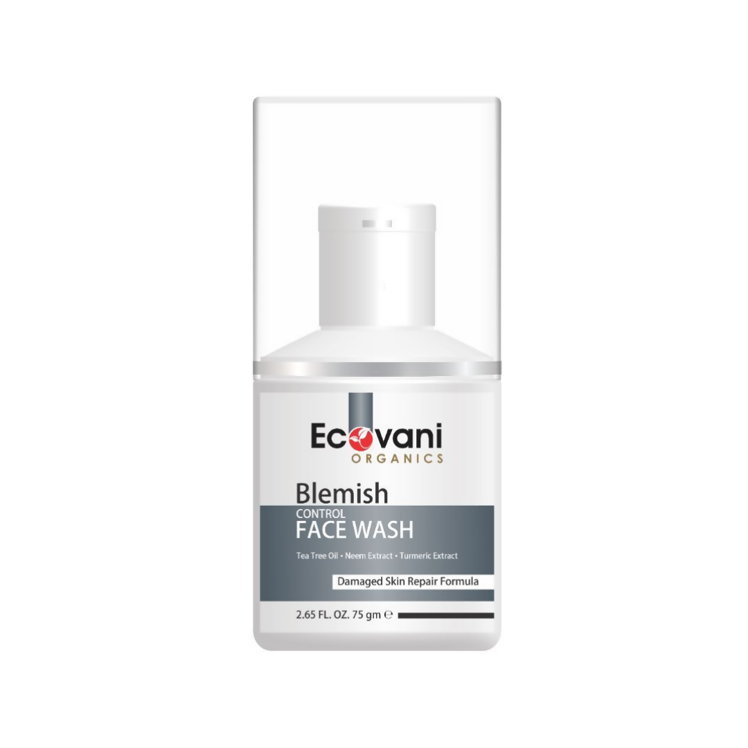 Ecovani Organics Blemish Control Face Wash - Distacart