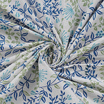 Thumbnail for Rudra Bazaar Green 210 TC Cotton Double King Bedsheet With 2 Pillow Covers