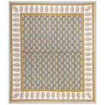 Thumbnail for Rudra Bazaar Multi 210 TC Cotton Double King Bedsheet With 2 Pillow Covers